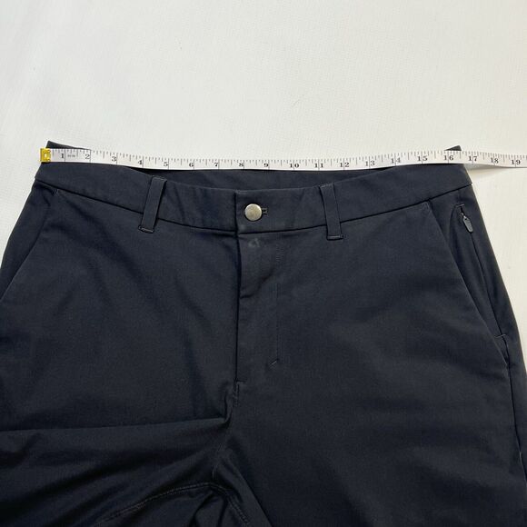 Lululemon Commission Short Mens 32 Relaxed Warpstreme 11" M7A83S Comfort Black - Picture 3 of 11